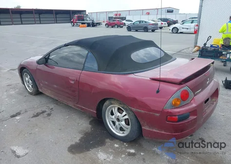 2003 Mitsubishi Eclipse Spyder Gs из США, поврежденный, VIN 4A3AE45G23E131048